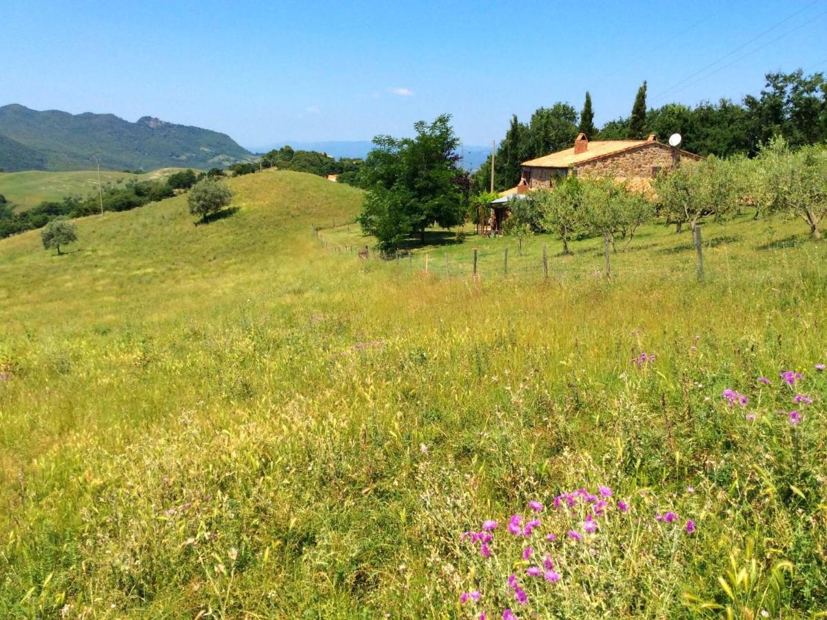 Charming Farmhouse On Protected Area In Pomarance, Tuscany Exterior photo